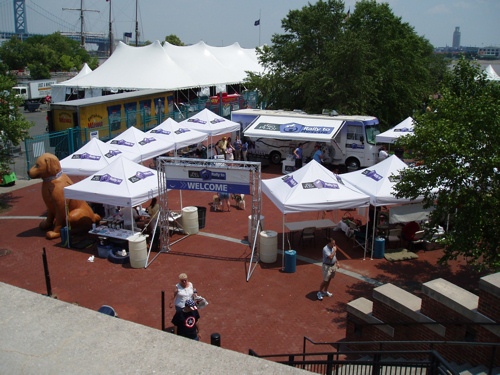 Purina Tour at Penn's Landing
